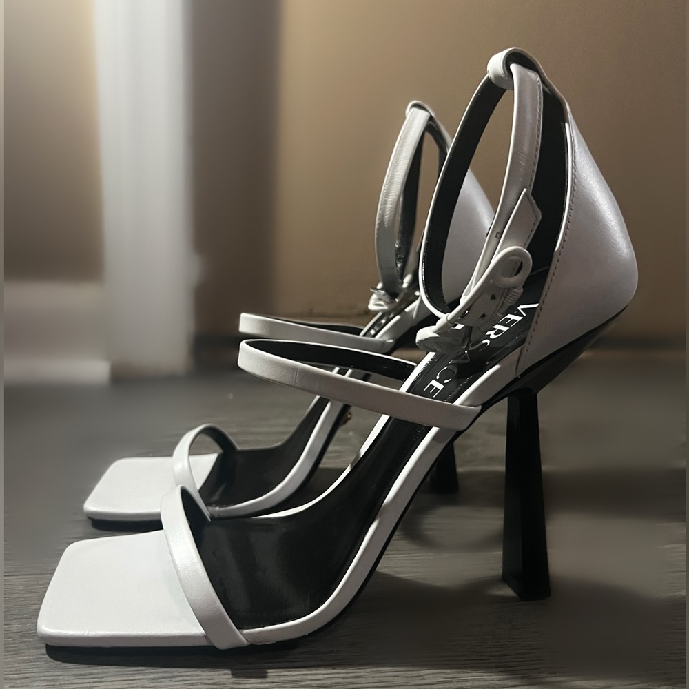Versace square-toe sandals
